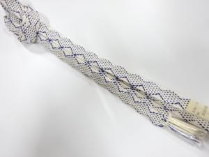 未使用品　正絹　夏手組帯締め